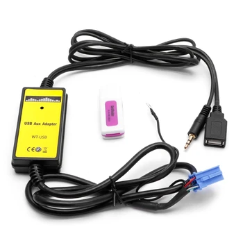 Car Audio MP3 Interfață Adaptor CD Changer AUX SD USB Cablu de Date Mini 8P Pentru VW Skoda W91F