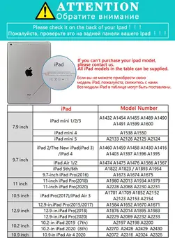 Solid rezistent la Șocuri Pentru iPad Mini 1 2 3 4 5 7.9 inch Caz Smart Cover din Piele PU Stand Înapoi Fundas Pentru iPad mini 1/ 2/3 mini5