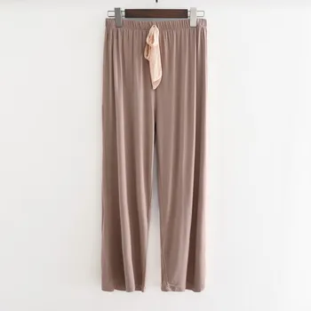 Noi de Primăvară și Toamnă pentru Femei Modal Pantaloni Largi Picior Pantaloni Acasă în Vrac de Mari Dimensiuni Pantaloni de Casa-Pantaloni de Vara drăguț fundul flanel