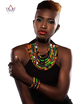 African Accesorii Pentru Femei Boemia Stil Femei Coliere & Pandantive Coarda Lanț Colier Pandantiv Pentru Cadou BRW WYS01