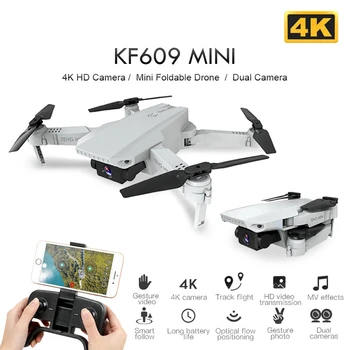 ZLRC KF609 RC Drona 4K 720P HD Camera Mini Pliabil WIFI Quadcopter FPV Selfie Drone Quadrocopter Elicopter de Jucărie pentru Copii VS M71