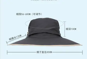 2020 Daiwa de Vara Barbati de Protecție Pălăria de Pescuit Pliabil Alpinism în aer liber Respirabil Pescar Capac Protectie UV, Parasolar Pălărie