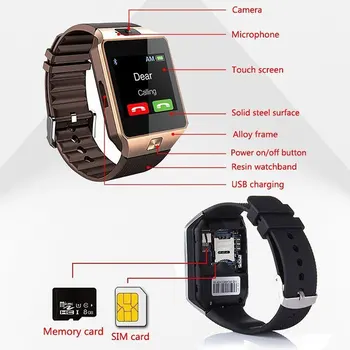 Smart WatchSmart Suport Ceas Camera Bărbați Femei Sport Bluetooth Ceas Pentru Samsung Huawei, Xiaomi Telefon Android
