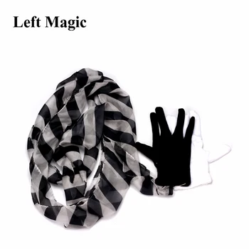Manusa De La Zebra Streamer Eșarfă De Mătase Trucuri De Magie Magician Profesionist Strada Etapă Petrecere Magia Elemente De Recuzită Magie Jucării Clasice