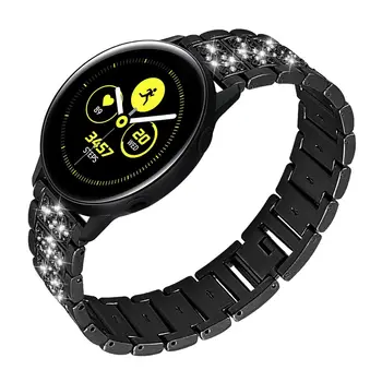 Bling Diamant Ceas Trupa pentru Samsung Galaxy Watch Active 46mm 42mm Echipament S3 Clasic Curea de Ceas de Înlocuire Brățară Brățară