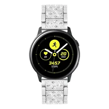 Bling Diamant Ceas Trupa pentru Samsung Galaxy Watch Active 46mm 42mm Echipament S3 Clasic Curea de Ceas de Înlocuire Brățară Brățară