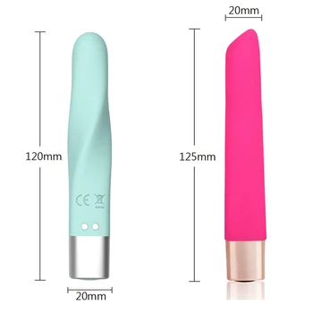 Degetul Vibrador Ruj Vibrator 16 Viteze Mini Glont Vibrator Pentru Clitoris, Punctul G Stimulare Vaginala Masaj Vibratoare Jucarii Sexuale