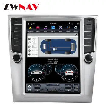 Zwnav PX6 Android 10 carplay PENTRU VW Passat Magotan CC 2007-Auto multimedia GPS Audio Radio Auto Stereo BT Unitatea de Cap