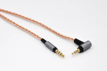 2.5 mm ECHILIBRATĂ 8-core panglica Cablu Audio Pentru V-MODA Crossfade LP LP2 M-100 M-80 V-80 M-200 Denon AH-MM300 AH-MM200 căști