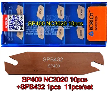 11pcs/set SPB432 1buc+SP400 NC3020 10buc Prelucrare oțel