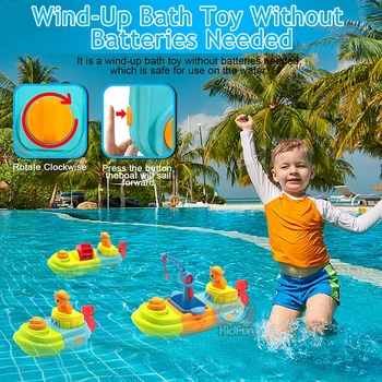 Baie pentru copii Jucărie Spray cu Apa de Jucarie pentru Copii Vânt Barca Cadă de baie Jucarii de Baie pentru Copii de Înot Duș Baie Jucarii pentru Copii 1 2 3 4 Ani
