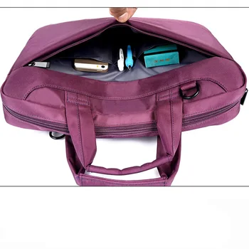 Geanta de Laptop 17.3 17 15.6 14 13 inch Nylon airbag geantă de umăr saci de calculator rezistent la apa Messenger Femei barbati geanta Notebook 2020