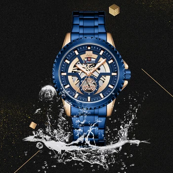 Noi NAVIFORCE Bărbați Ceas de Lux Brand de Top Business Casual Cuarț Ceasuri de mana Barbati Bandă de Oțel rezistent la apă Ceas Relogios Masculino