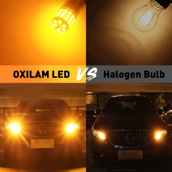 OXILAM 2x 1156 BA15S P21W cu LED Canbus Nu Hyper Flash Masina Rândul său, Luminile de Semnalizare pentru Nissan, Toyota, Mazda, Honda, Lexus Mitsubshi Suzuki