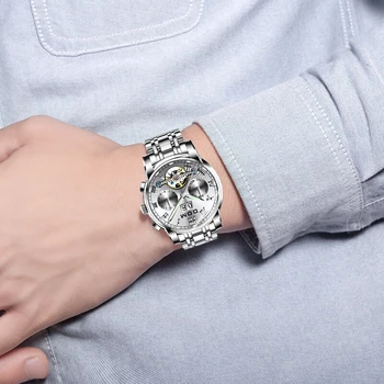 Ceasuri mecanice Sport DOM Ceas Bărbați Impermeabil Ceas pentru Barbati Brand de Moda de Lux Ceasuri Relogio Masculino M-75D-7M