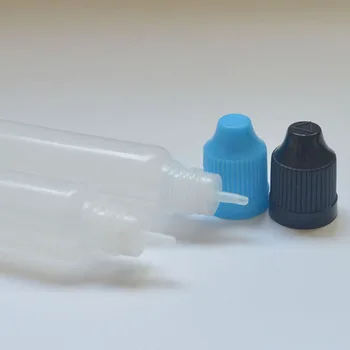 50pcs Moale PE 30ml Pen Forma de Sticla de Plastic Colorat Cu Capac de E-Lichid Mult Slim Gol Dropper Vail