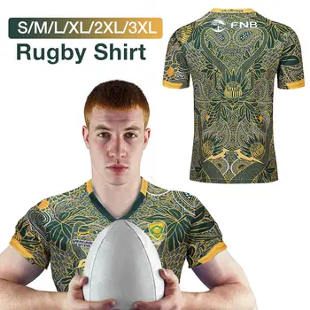 2020 Africa de Sud Centennial Edition Barbati de Rugby Jeraey Sport Shirt de Imprimare Model de Funcționare Femei Barbati Top Tricouri S-3XL