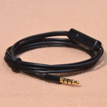 Căști de 3,5 mm adaptor Earhopne Fir de 1.2 m Căști HIFI DIY Cablu de Căști cu microfon de reparare cablu căști fire