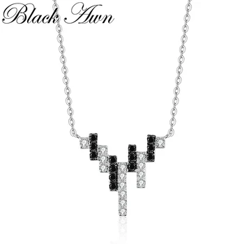[BLACK DAWN] 925 de Bijuterii de Argint Colier pentru Femei Love-Song Serie de Bijuterii de Argint Sterlină K050