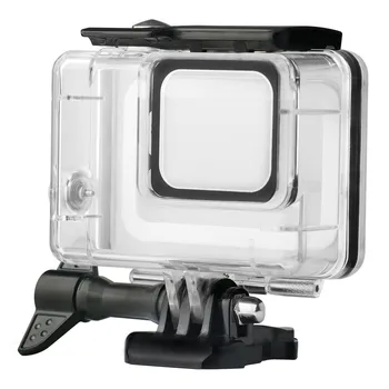 GloryStar 45M Subacvatice Caz Impermeabil pentru GoPro Hero 7 Negru Argintiu Alb Camera Carcasă de Protecție Caz Scufundări Accesorii
