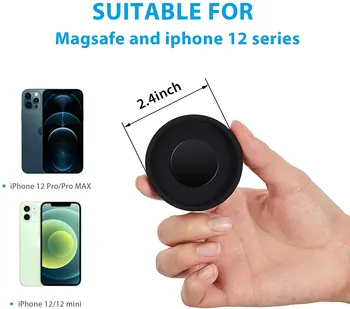 Magnetic Încărcător de Telefon Suport Pentru iPhone 12 Telescopic cu ventuza de Bord Auto de Montare Pentru Magsafe Incarcator Auto Suport de Telefon