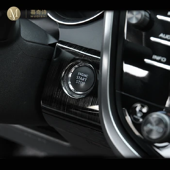 Pentru Toyota Camry 2018 2019 2020 Unul-faceți clic pe butonul start, panou decorativ interior Masina Montați comutatorul de Aprindere buton Sequin Cadru