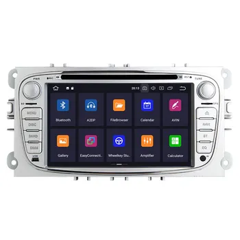 Wireless Carplay Pentru FORD Focus/c-MAX/Mondeo/C-MAX/Galaxy Android Player 10.0 GPS de Navigare Audio Auto Stereo Radio Recorder