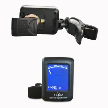 Mini Automată Clip Digital Tuner Electronic de Tuning pentru Chitara Acustica WHShopping