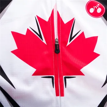 Weimostar Canada Echipa pro Cycling Jersey cu Maneca Lunga Barbati Maillot Ciclismo mtb Biciclete Jersey Top Toamna Biciclete Ciclism de Îmbrăcăminte