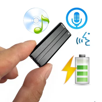 Mini Clip 8GB USB Activat de Voce Digital Audio Voice Recorder Mp3 50hours Înregistrare #5