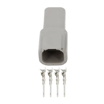 DTM 4 Pin Auto conector rezistent la apa plug Teaca cu terminal DTM04-4P/DTM06-4S