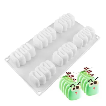 Silicon Tort Mucegai Pentru Spume inghetata 3d Prăjituri de Copt Pan Accesorii Bakeware Tort de Decorare Instrumente Consumabile