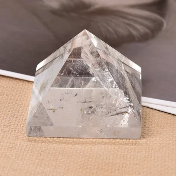 Naturale Cristal De Cuart Clare Piramida De Cuarț Piatră De Vindecare Chakra Reiki Cristal Punct Turn De Decor Acasă Meditație Minereu Minerale