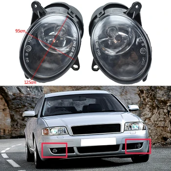 Auto-styling Fata cu LED-uri cu Halogen Lumina de Ceață Lampa de Ceață Asamblare Cu Becuri Pentru A. iud A6 C5 S6 Quattro 2001 2002 2003 2004 2005