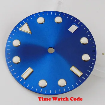 28.5 mm cadran de ceas piesele se potrivesc pentru ETA 2824 2836 Miyota 8215 821A Super-Luminos de 10 culori