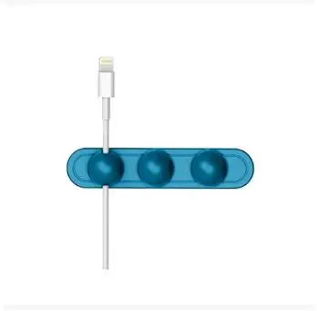 2018 Noi Invenții Desktop Cablu USB cu Fir Organizator Magnetic Incarcator Cablu Clip Cord Holder