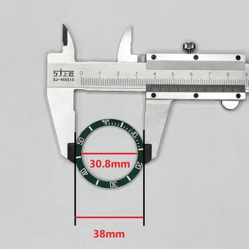 Watch 38mm Inel Bezel Ceramica Introduce Inel de 40mm SUB Carcasa Ceas de Ceas Accesorii diametru Interior 30.8 mm