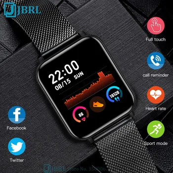 Full Touch Smart Watch Femei Bărbați Smartwatch Electronice Inteligente Ceas Pentru Android IOS Fitness Tracker Sport Bluetooth Smart-ceas
