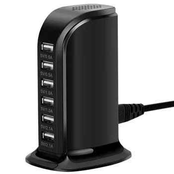 NOI, UE Plug 12 6 4 Port USB Hub Încărcător Rapid 60W 30W 15W Călătorie de Alimentare Platesc pentru Mobil/Tableta, Desktop Chargig Doc