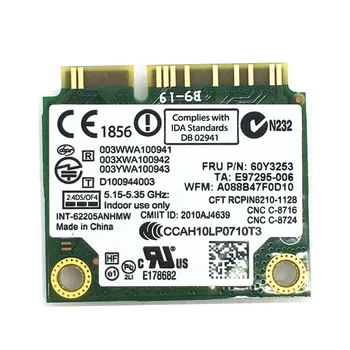 Pentru Centrino Advanced-N Intel 6205 62205HMW Wireless Wifi Card pentru x220 x220i t420 60Y3253 8760p
