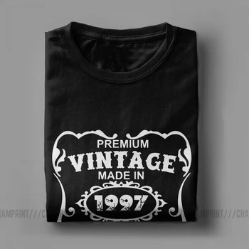 1997 Tricou An de Perfecțiune și Legenda T-Shirt Omul Ziua de nastere Aniversare Mâneci Scurte Vintage Teuri Purificat Haine de Bumbac