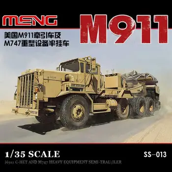 Meng Model 1/35 SS-013 M911 C-HET (8x6) & M747 Echipamente Grele Semi-Trailer