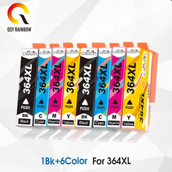 QSYRAINBOW cartuș de cerneală HP 364XL 364 XL Compatibil pentru HP Photosmart eStation C510 C510a Plus All-In-One B209 B209a B209b B209c