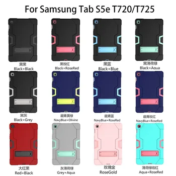 Pentru Samsung galaxy Tab S5E SM-T720 SM-T725 10.5 INCH Caz Grele de Silicon husa de Protectie rezistenta la Socuri Suport pentru copii