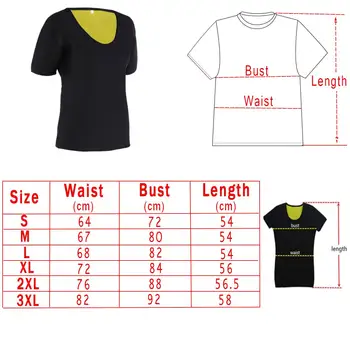 Unisex Neopren Body Shaper Sudoare Trainer Yoga Slabire Sport Cincher T-Shirt Shapewear Draping De Design De Moda De Ardere Shapewear