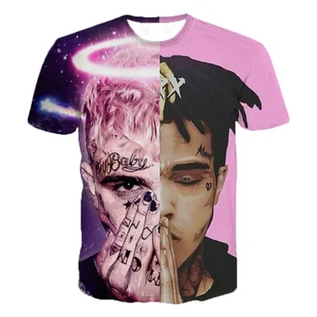 Noi Lil Peep 3D T-shirt pentru Bărbați/Femei de Moda Casual T-shirt Scurt Xxx Ispită pentru Bărbați Tricou Popular Stil Harajuku Topuri Tricouri