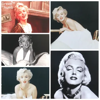 1 buc Deget Verde 20x30cm Marilyn Monroe Tablă de Metal Sign Hotel/Cafenea /Bar Decor de Perete Placa Retro Pictura Placă de Metal