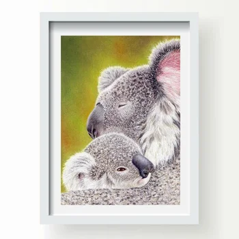 Urșii koala pictura diamant pictura animale copil pepinieră,koala diamant broderie mozaic full cross stitch kit decor acasă cadou