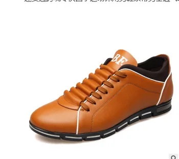 Fierbinte! nou stil toamna anului 2020 New England bărbați tendința de pantofi pentru barbati pantofi casual din piele pantofi respirabil patru de sex masculin dimensiune 45-48
