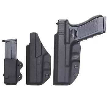 Tactic Kydex Toc de Pistol Pentru Glock 17 22 43 43X Airsoft Pistol Toc Transporta Caz IWB 9mm Mag Pouch Accesorii de Vânătoare